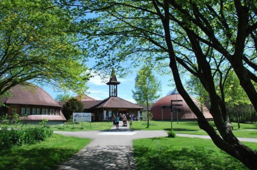 Das Fastnachtsmuseum Narrenschopf mit seinen markanten Kuppeln in Bad Dürrheim © Fastnachtsmuseum Narrenschopf Bad Dürrheim