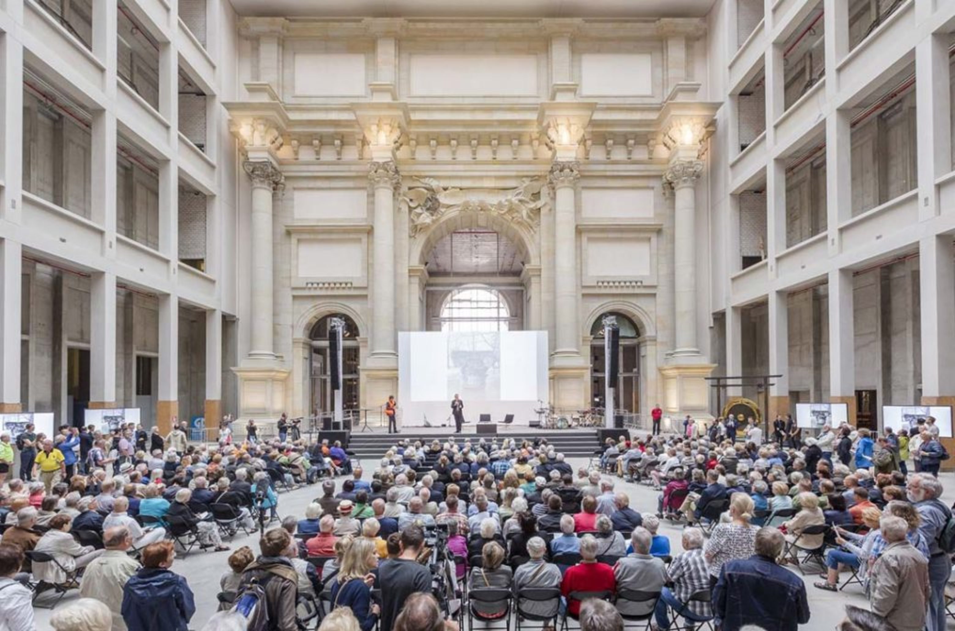 Open days at the construction site of the Humboldt Forum