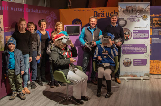 Virtual Reality Angebot im Museum Narrenschopf