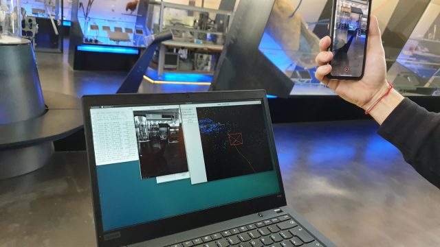 AR-Indoor-Navigation, Erzeugung der Punktewolke
