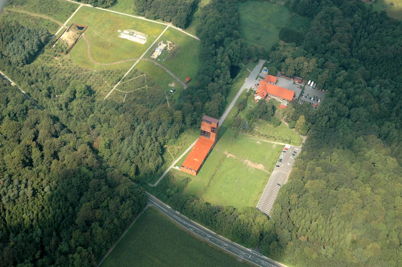 Archäologisches Forschungsfeld am Originalschauplatz der Varusschlacht