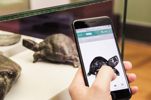 Exponate digital auf dem eigenen Gerät erkunden
