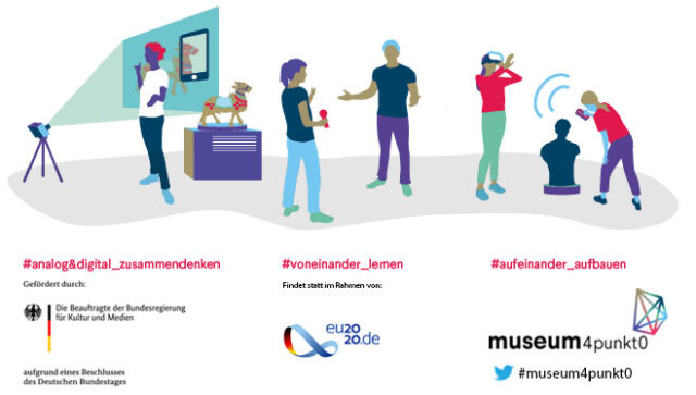 Digitale Konferenz museum4punkt0: Zukunft gemeinsam entwickeln