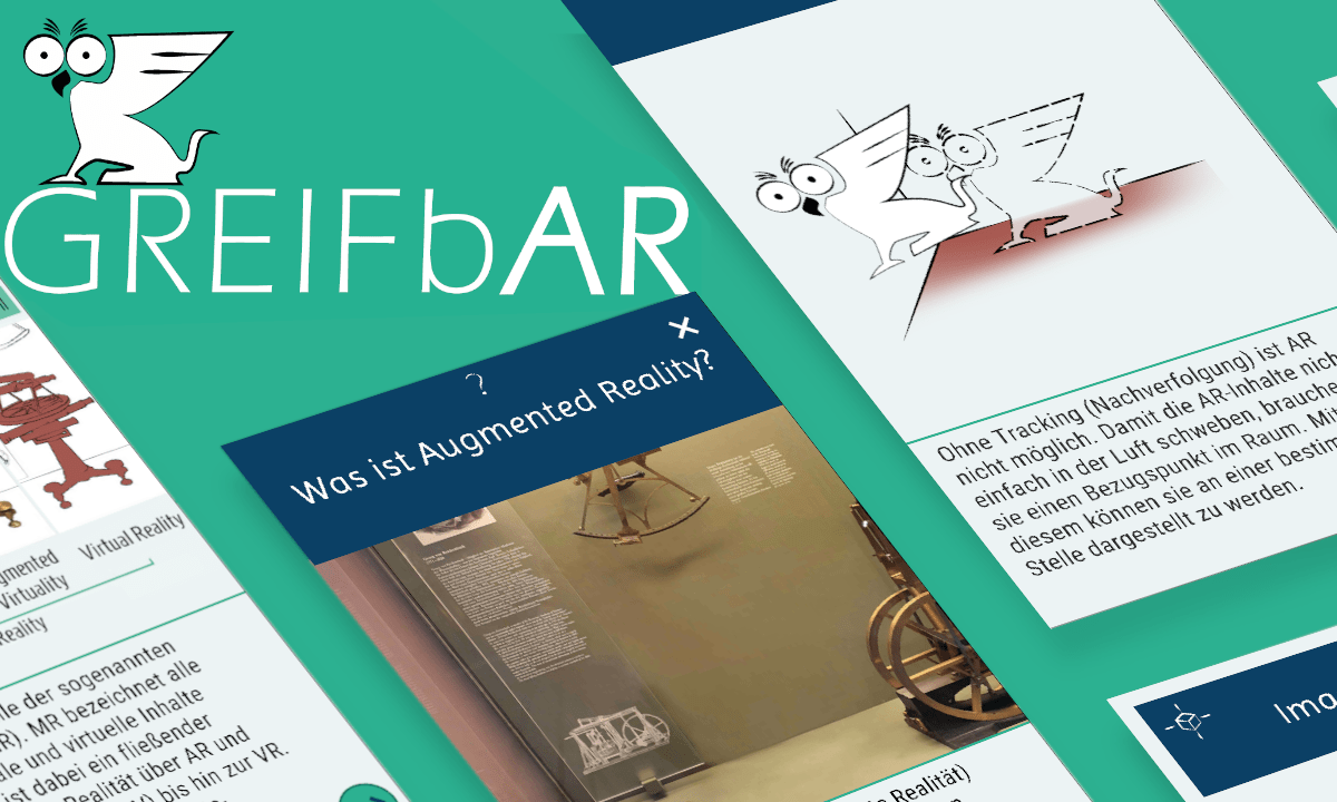 Bild zum Ergebnis: GREIFbAR App – Augmented Reality im Museum anschaulich erklärt