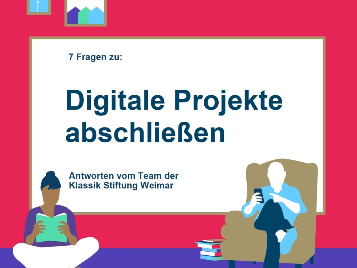 Digitale Projekte abschließen