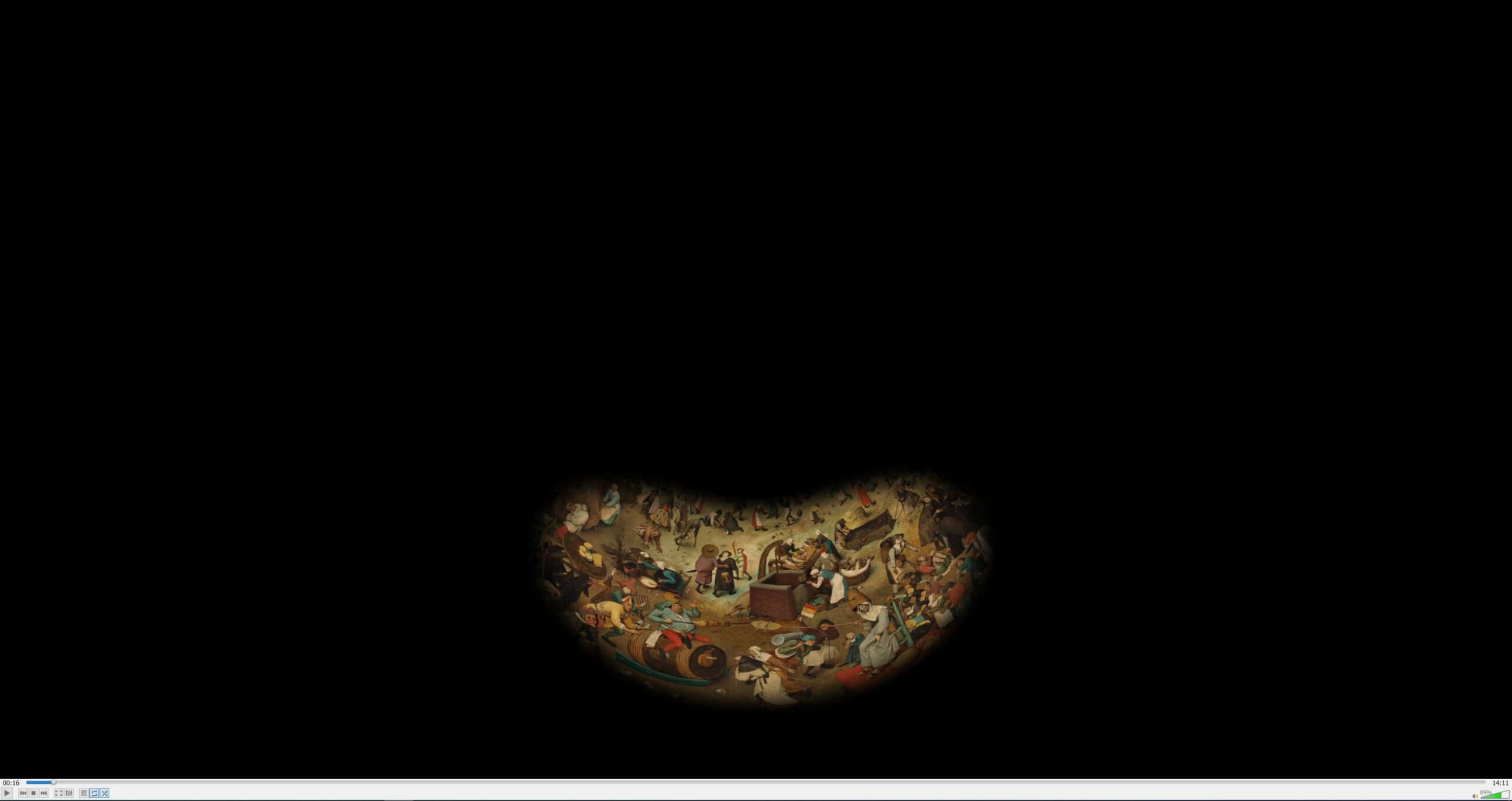Vorschau eines 2D Bildes in der 360°-Ansicht der Kuppel - vorne