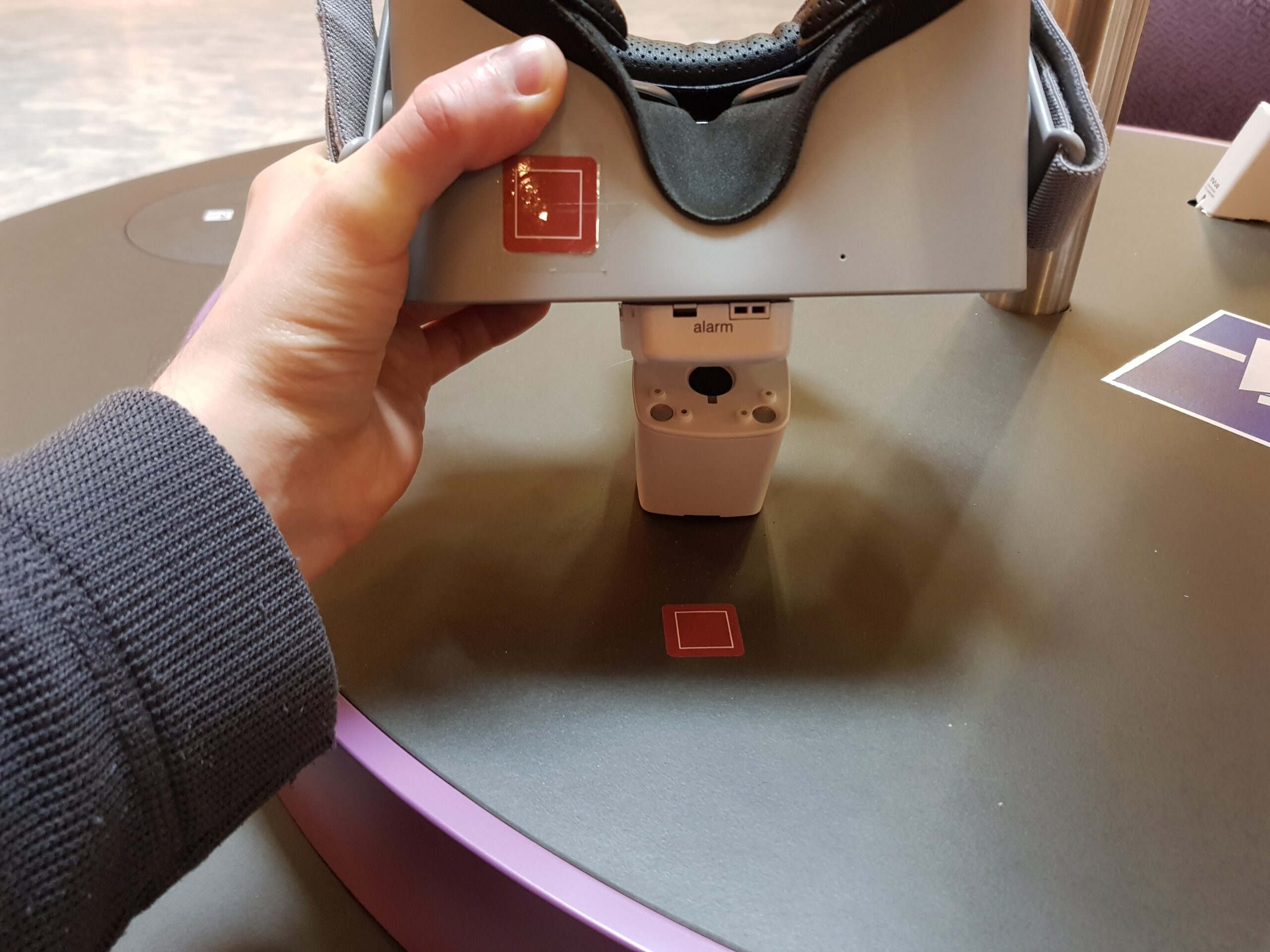 Oculus Go Aufsetzung auf Ladestation