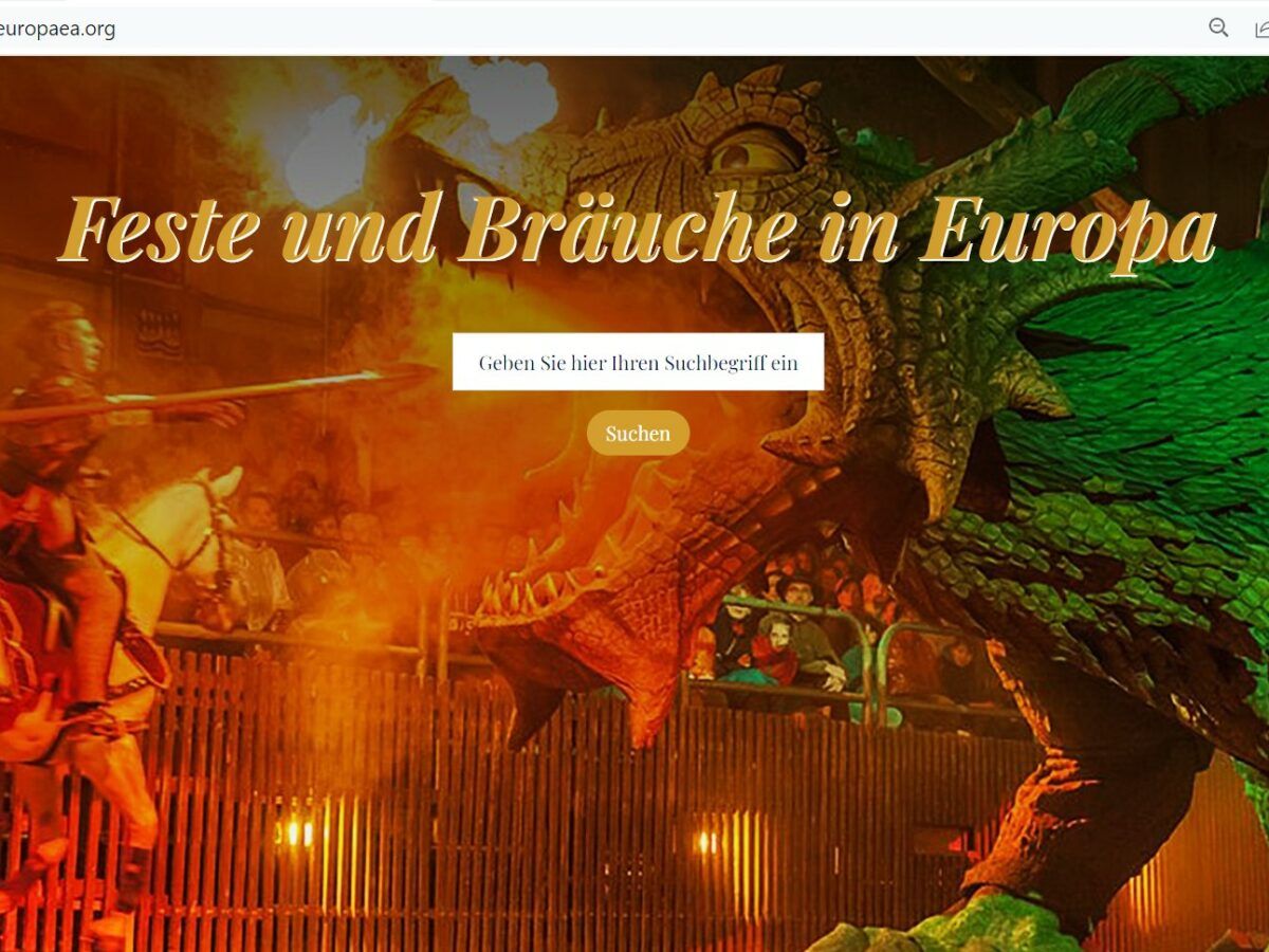 Zur Ergebnisseite: folklore-europaea.org: Europäische Feste und Bräuche im Bereich des immateriellen Kulturerbes