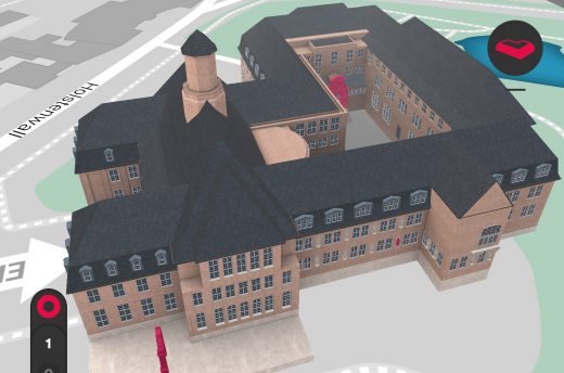 Zu sehen ist ein virtuelles Modell des Museums für Hamburgische Geschichte.